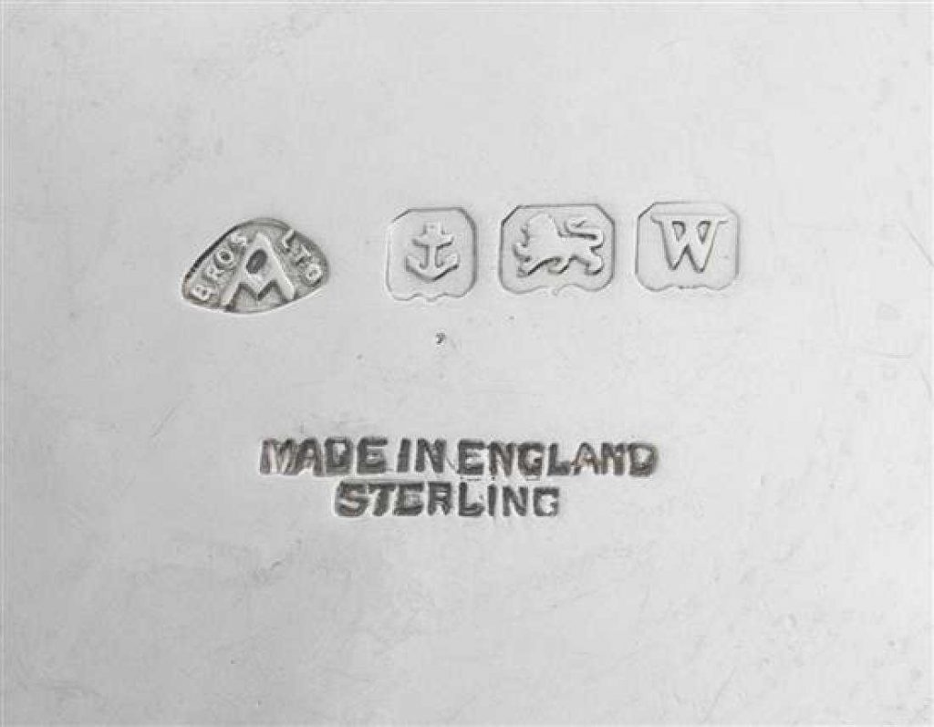 Adie Brothers Ltd Silver Makers Mark