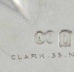 Alfred Clark Silver Makers Mark