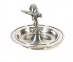 Solid silver Rolls-Royce ashtray by Sebastian Garrard & Co. offered as a Christmas present in 1926