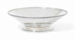 A GEORGE VI SILVER BOWL MARK OF COOPER BROTHERS AND SONS, SHEFFIELD, 1936