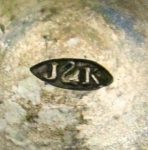 Johann S Kurz German Silver Makers Mark