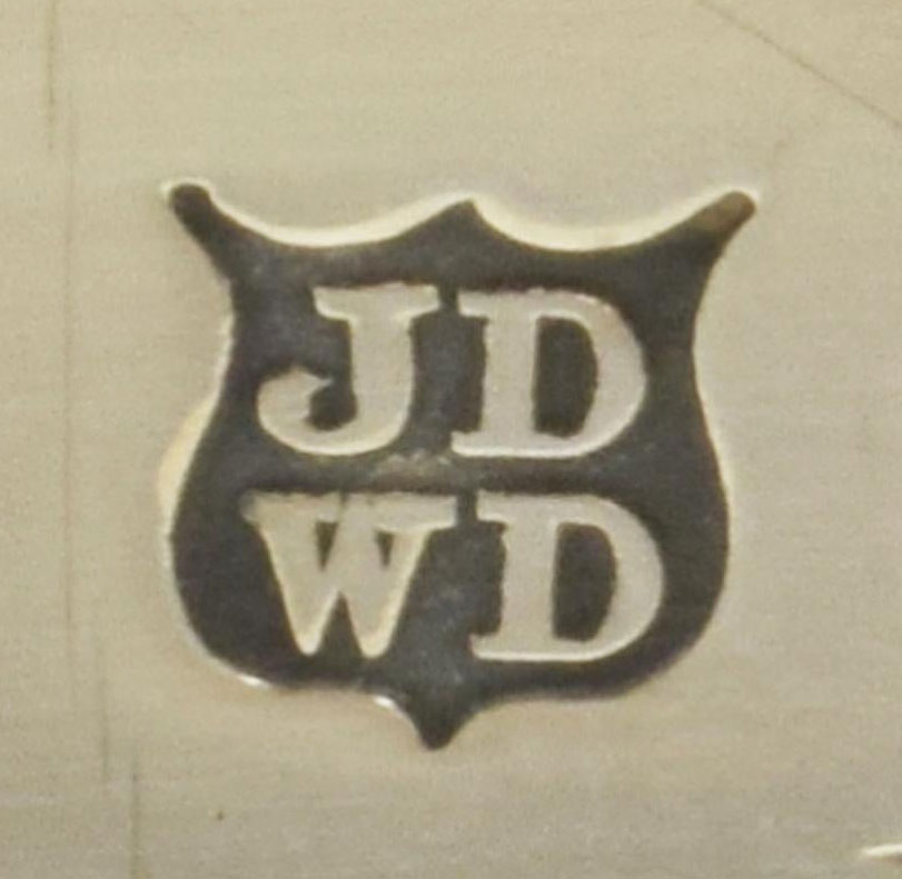 John & William Deakin Silver Makers Mark