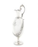 A Victorian provincial silver ewer by Josiah Williams & Co, Exeter 1880