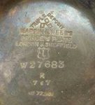 Mappin & Webb Makers Mark on Princes Plate for London and Sheffield