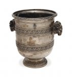A NEOCLASSICAL-STYLE FRENCH SILVER WINE COOLER, EARLY 20TH CENTURY,