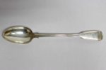 Good Victorian Sterling Silver Basting Spoon
