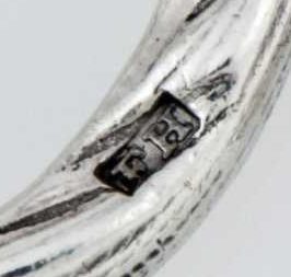 Francis Higgins silver makers mark