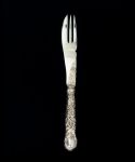 Silver Pastry Fork by Francis Higgins