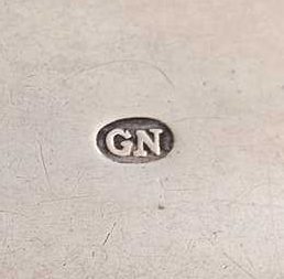 George Nangle Dublin silver makers mark