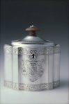 Tea Canister English (London) 1790–91 Marked by Henry Chawner (1764–1851)