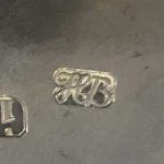 Hester Bateman silver makers mark