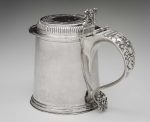 Tankard about 1700 Henry Hurst (American, born in Sweden, 1666–1717)