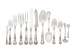 An American sterling silver flatware service by Gorham Mfg. Co., Providence, RI, 20th century