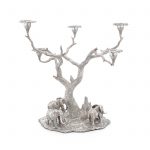 Patrick Mavros: a 'Tree of Lights' silver candelabrum