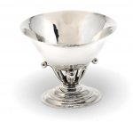 JOHAN RHODE FOR GEORG JENSEN: A Danish silver bowl