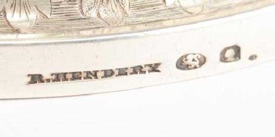 Robert Hendery Canadian Silver Makers Mark