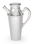 An American silver cocktail shaker, S. Kirk & Son Inc