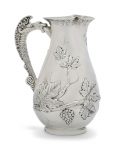 AN AMERICAN SILVER PITCHER MARK OF KIRK & SON, BALTIMORE, MARYLAND, 1846-1861