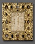 Book Cover with Byzantine Icon of the Crucifixion