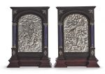 Italian, second half 17th century PAIR OF RELIEFS OF THE NATIVITY AND THE ADORATION OF THE MAGI