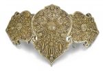 A silver-gilt belt buckle, Ottoman provinces, probably Greece, 18th/19th century